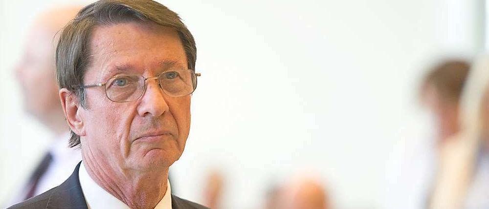 Der ehemalige Innensenator Berlins, Ehrhart Körting (SPD).