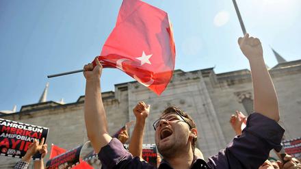 Auch in der Türkei gab es Proteste gegen den Schmähfilm - sie blieben aber klein und gewaltlos.