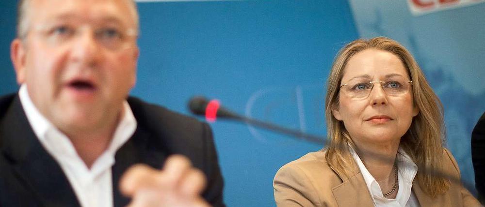 Cornelia Yzer. Keine vier Tage hat Frank Henkel gebraucht, um eine Nachfolgerin für Sybille von Obernitz zu finden.