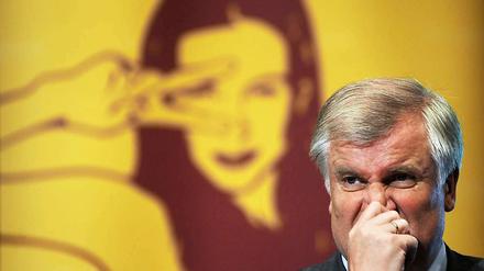 Ihm stinkt's. Bayerns Regierungschef Seehofer ist gegen eine starre Frauenquote.