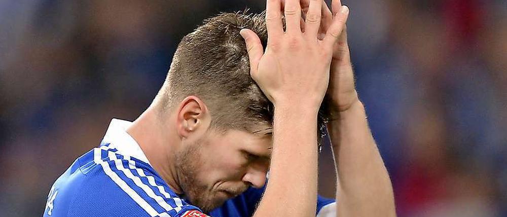 Hauptsache gewonnen: Jan-Klaas Huntelaar hadert trotz des 3:0-Sieges gegen Mainz.