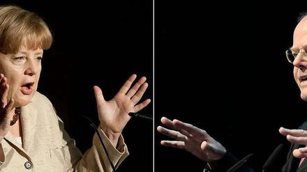 Das Duell 2013: Angela Merkel gegen Peer Steinbrück