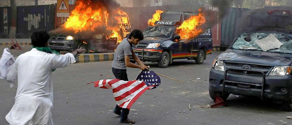 Es geht nicht nur um das Schmähvideo - in Pakistan entlädt sich ein großer Hass auf die USA.