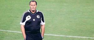 Kontrolliert, aber offensiv. Huub Stevens, Trainer des FC Schalke 04.