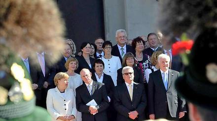 Festakt zum Tag der Einheit in München.