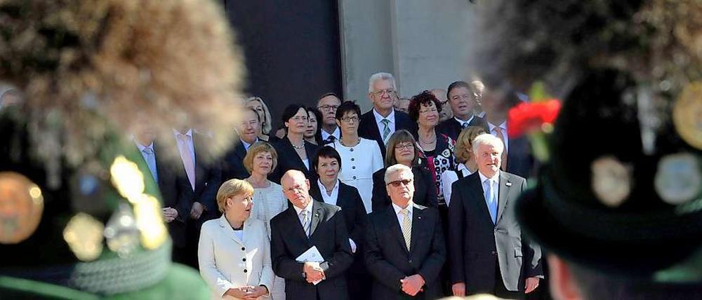 Festakt zum Tag der Einheit in München.