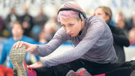 Muss kein Verfahren mehr fürchten. Ariane Friedrich, Hochspringerin und Polizeikommissarin. 