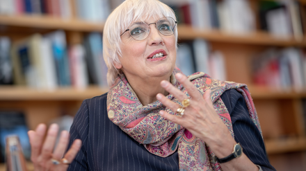 Claudia Roth ist seit Anfang Dezember 2021 Beauftragte der Bundesregierung für Kultur und Medien.