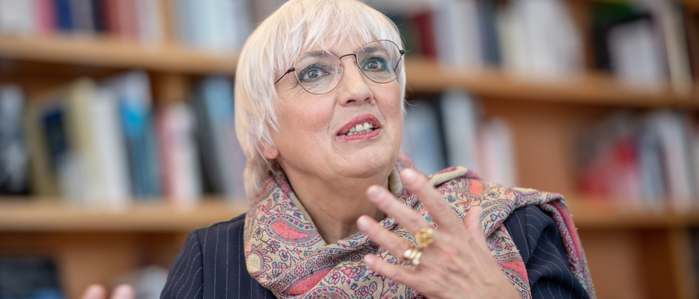 Claudia Roth ist seit Anfang Dezember 2021 Beauftragte der Bundesregierung für Kultur und Medien.