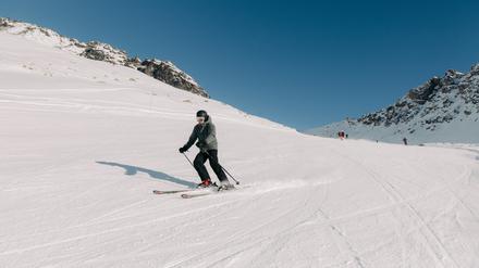 Die Chance, sich auf dieser Piste anzustecken, ist minimal.