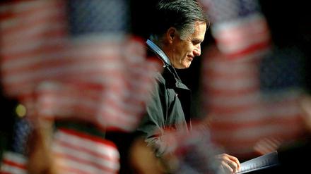 Herausforderer Mitt Romney wenige Tage vor der US-Präsidentschaftswahl.