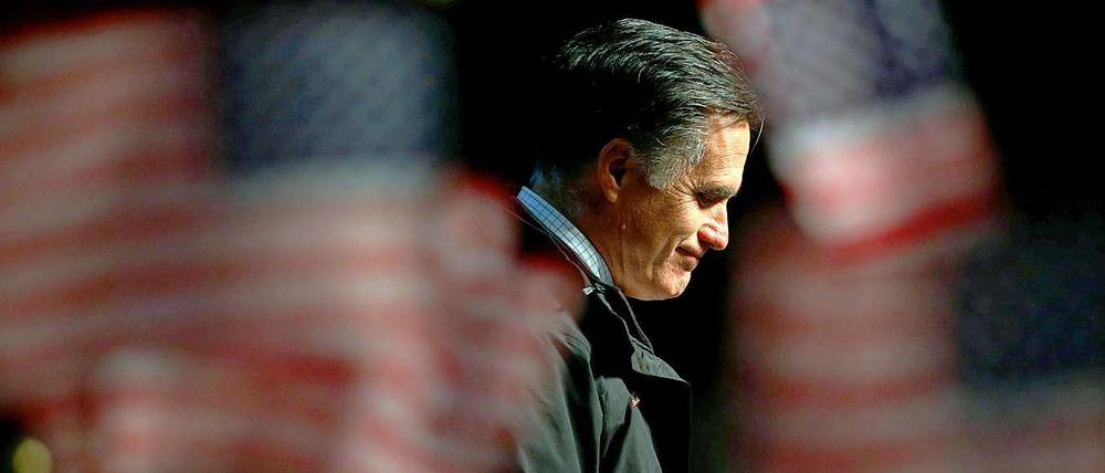 Herausforderer Mitt Romney wenige Tage vor der US-Präsidentschaftswahl.