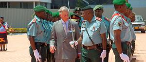 Alte Herrlichkeit. Prinz Charles ist derzeit auf großer Pazifik-Reise.