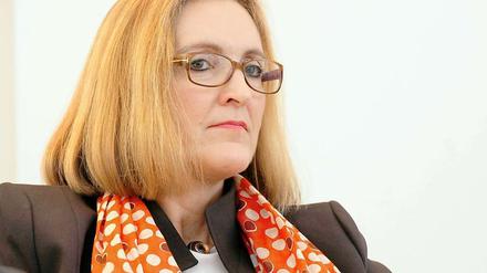 Übt Kritik. Die amtierende Polizeipräsidentin Margarete Koppers konstatiert, dass ihr in der Innenverwaltung wegen des fehlenden Parteibuchs mit Misstrauen begegnet wird.