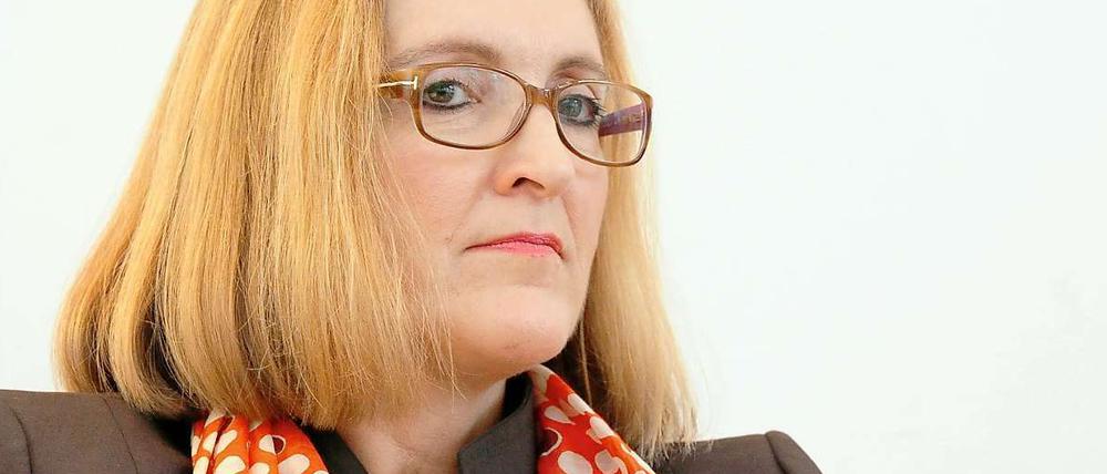 Übt Kritik. Die amtierende Polizeipräsidentin Margarete Koppers konstatiert, dass ihr in der Innenverwaltung wegen des fehlenden Parteibuchs mit Misstrauen begegnet wird.