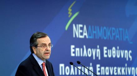 Der griechische Ministerpräsidetn Antonis Samaras hat Angst vor "Weimarer Verhältnissen".