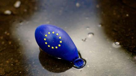 Die Luft ist raus. Die Verhandlungen über das EU-Budget sind gescheitert.