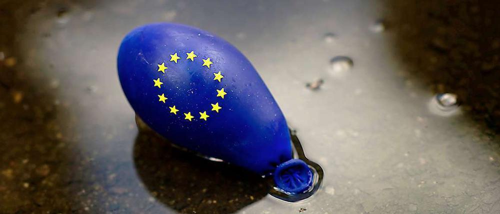 Die Luft ist raus. Die Verhandlungen über das EU-Budget sind gescheitert.