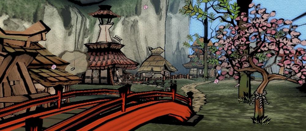 Szene aus "Okami HD".