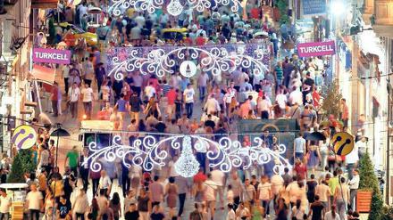 Kauflaune in Istanbul. Die Exporte der Berliner Firmen in die Türkei nehmen zu.