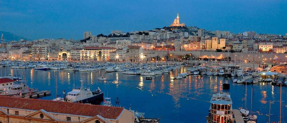 Der Hafen von Marseille.