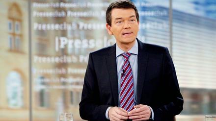 WDR-Chefredakteur Jörg Schönenborn moderiert regelmäßig den ARD-"Presseclub". 