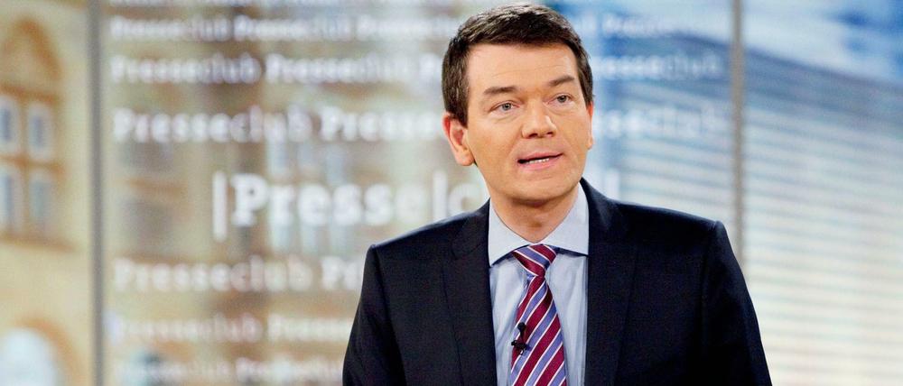 WDR-Chefredakteur Jörg Schönenborn moderiert regelmäßig den ARD-"Presseclub". 