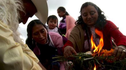 Die Bräuche der Mayas werden noch heute in Mexiko und Guatemala gepflegt.