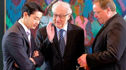 Von weihnachtlicher Ruhe war die unter der Fünf-Prozent-Hürde dümpelnde Regierungspartei auch diesmal weit entfernt.