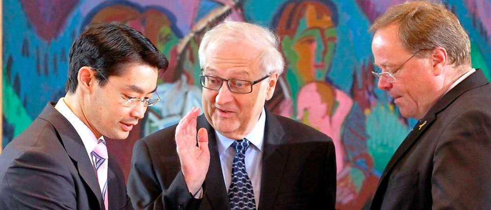 Von weihnachtlicher Ruhe war die unter der Fünf-Prozent-Hürde dümpelnde Regierungspartei auch diesmal weit entfernt.