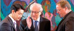 Von weihnachtlicher Ruhe war die unter der Fünf-Prozent-Hürde dümpelnde Regierungspartei auch diesmal weit entfernt.
