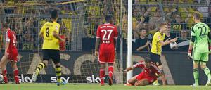 Alles klar. Marco Reus bejubelt sein entscheidendes 4:2.