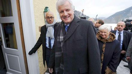 Horst Seehofer in Kreuth.