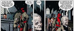 Verästelter Plot: Eine Seite aus dem Hellboy-Band „Der Sturm“. 