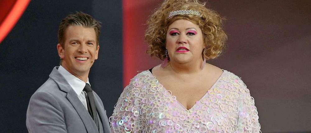 "Wetten, dass.. ?" mit Cindy aus Marzahn - und Markus Lanz.