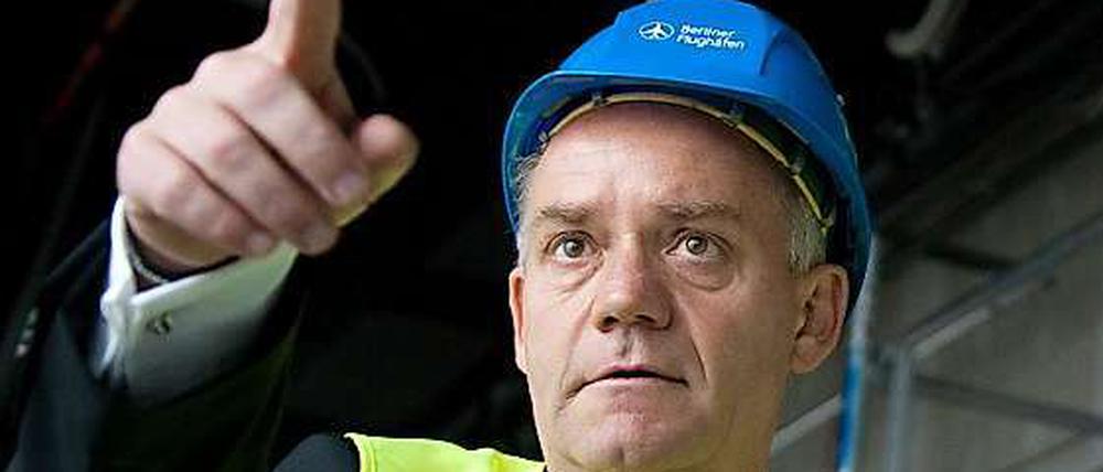 Der ehemalige Flughafenchef Rainer Schwarz.