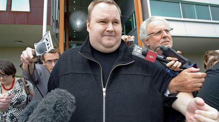 Startet nochmal neu: Kim Dotcom alias Kim Schmitz.