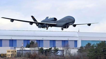 Europas größte Drohne: der Eurohawk.