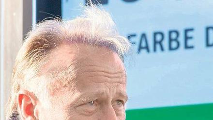 Bleibt gelassen. Grünen-Spitzenkandidat Jürgen Trittin steht zu Rot-Grün.