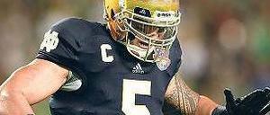 Wurde als größtes Nachwuchstalent gehandelt – Manti Te’o. 