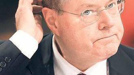 Soll zum Thema Geld nichts sagen. SPD- Kanzlerkandidat Peer Steinbrück.