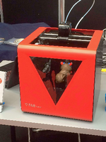 3D-Drucker für daheim: Auf der 3D Printshow gab es Modelle für den Heimgebrauch zu sehen, die um die 1000 Euro kosten.