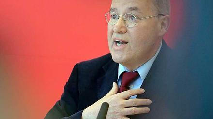 Ist sich keiner Schuld bewusst: Gregor Gysi.
