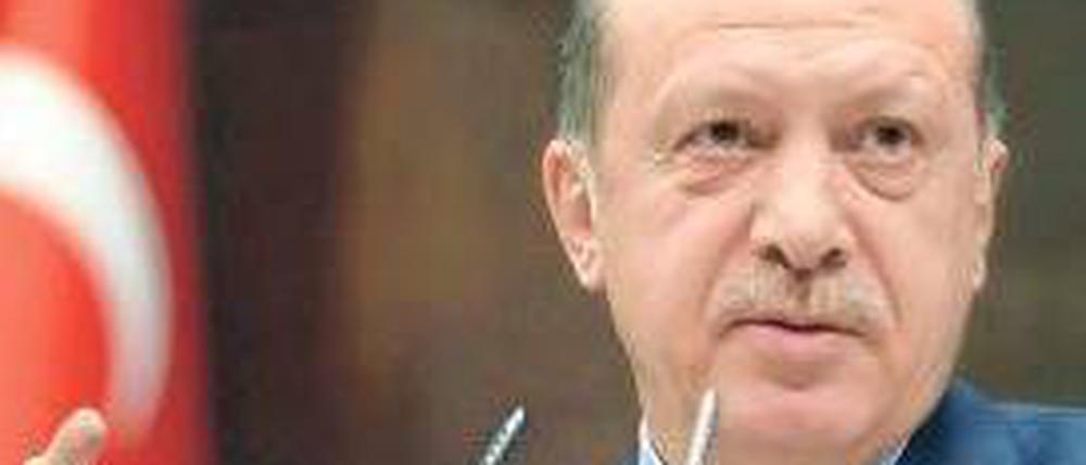 Ankaras Premier Erdogan fordert die Abschaffung der deutschen Sprachprüfungen für Türken.