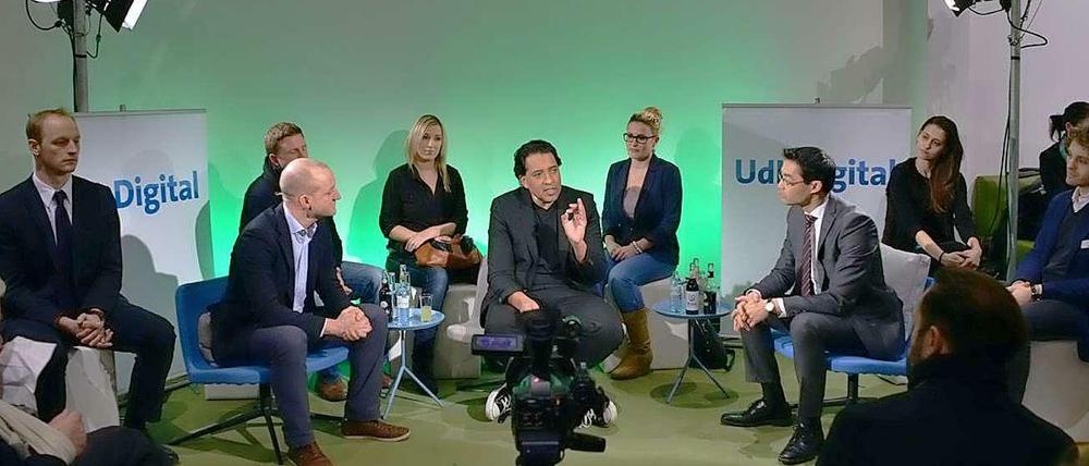 Sind Start-ups Deutschlands neues Wirtschaftswunder? Diese Frage diskutierten Philipp Rösler und Philipp Herrmann, CEO und Gründer von etventure Seed Investments, beim UdL Digital Talk in Berlin.