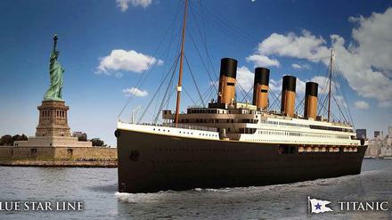 So könnte die "Titanic II" einem Entwurf zufolge einmal aussehen.