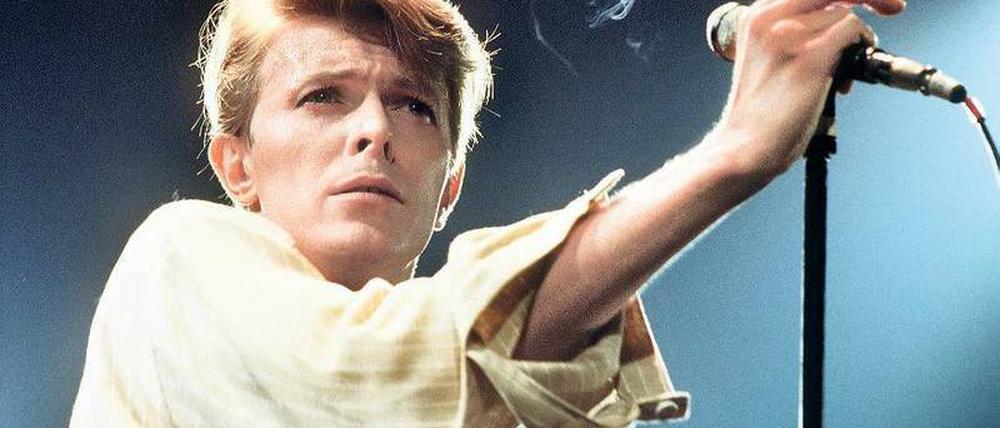 David Bowie auf einem Konzert seiner Deutschlandtour 1978.