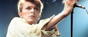 David Bowie auf einem Konzert seiner Deutschlandtour 1978.