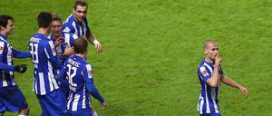 Ein Jubelmeer in Blau-Weiß. Bald auch wieder in Liga eins?