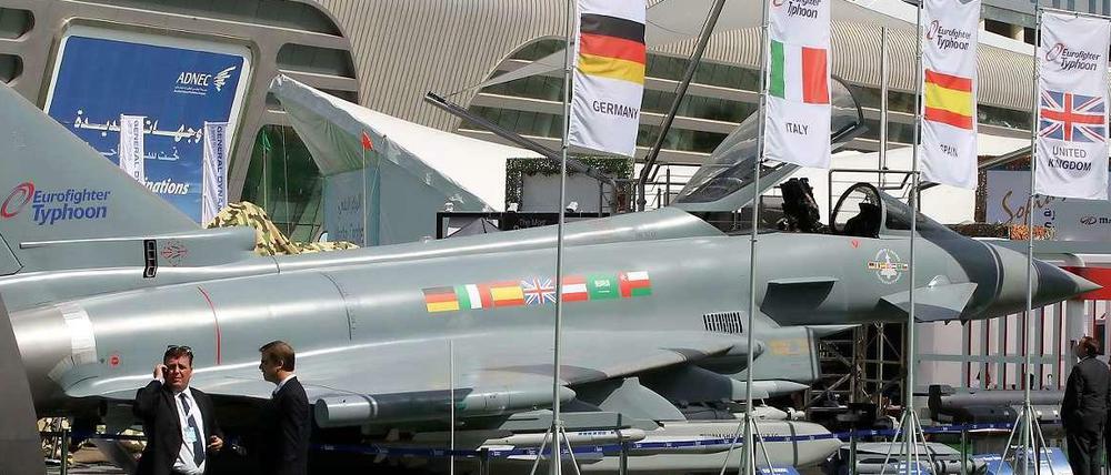 Auf der Waffenmesse IDEX in Abu Dhabi war Deutschland mit 40 Ausstellern vertreten.
